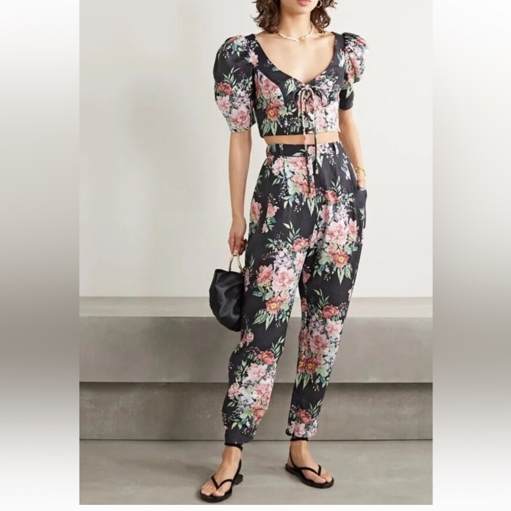 Zimmermann Floral Linen Set